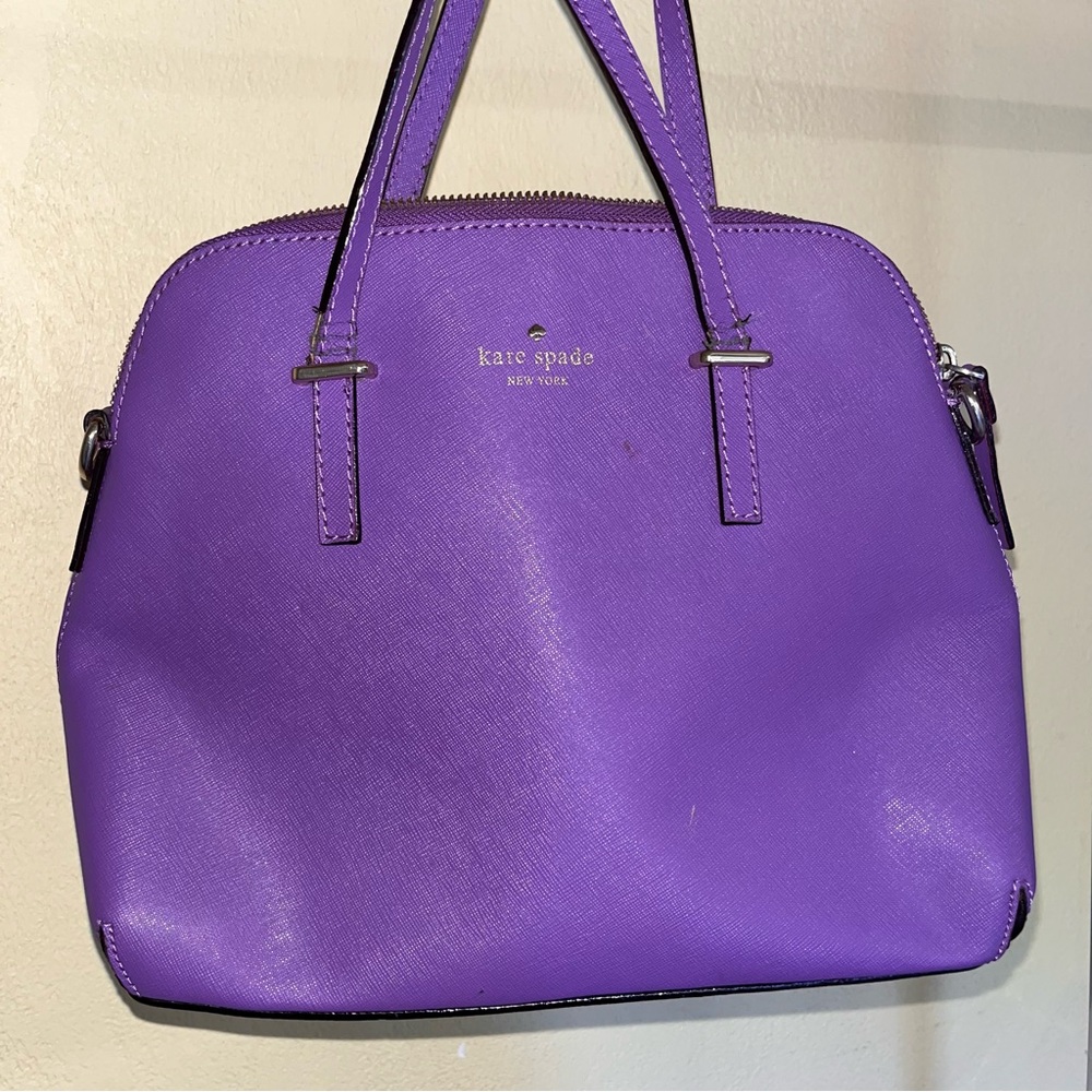 kate spade New York Purple Satchel purse